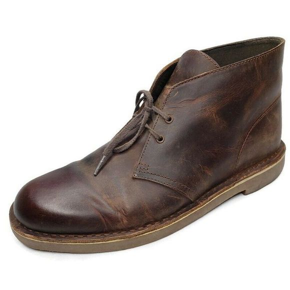Clarks Other - Clark Bushacre2 Brown Leather Chukka Dessert Boots